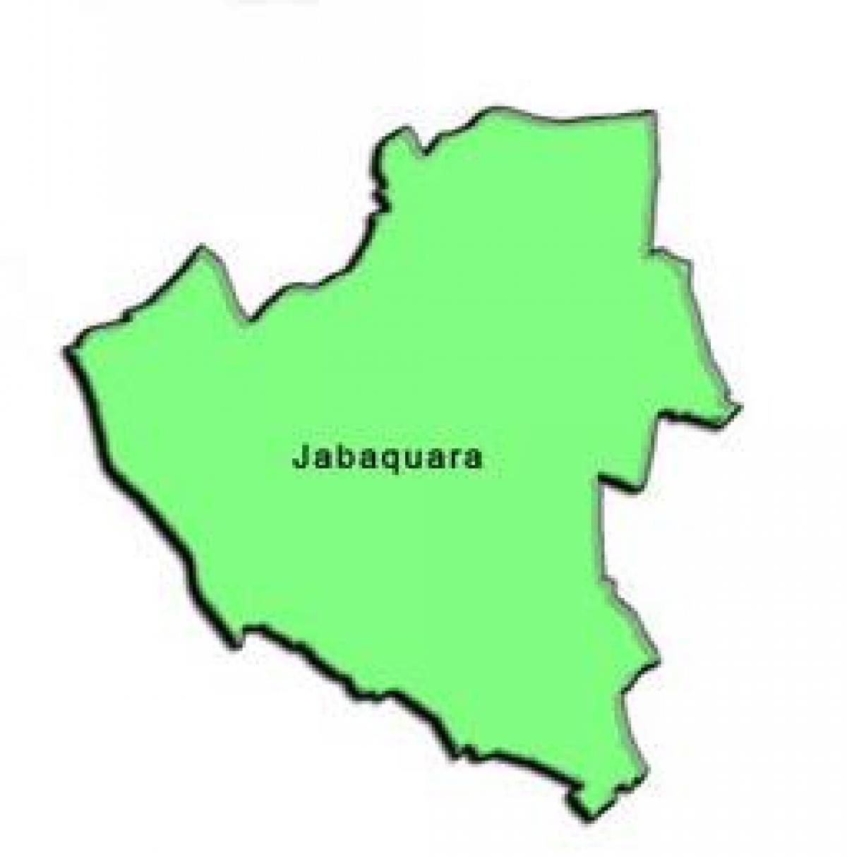 Karte von Jabaquara sub-Präfektur
