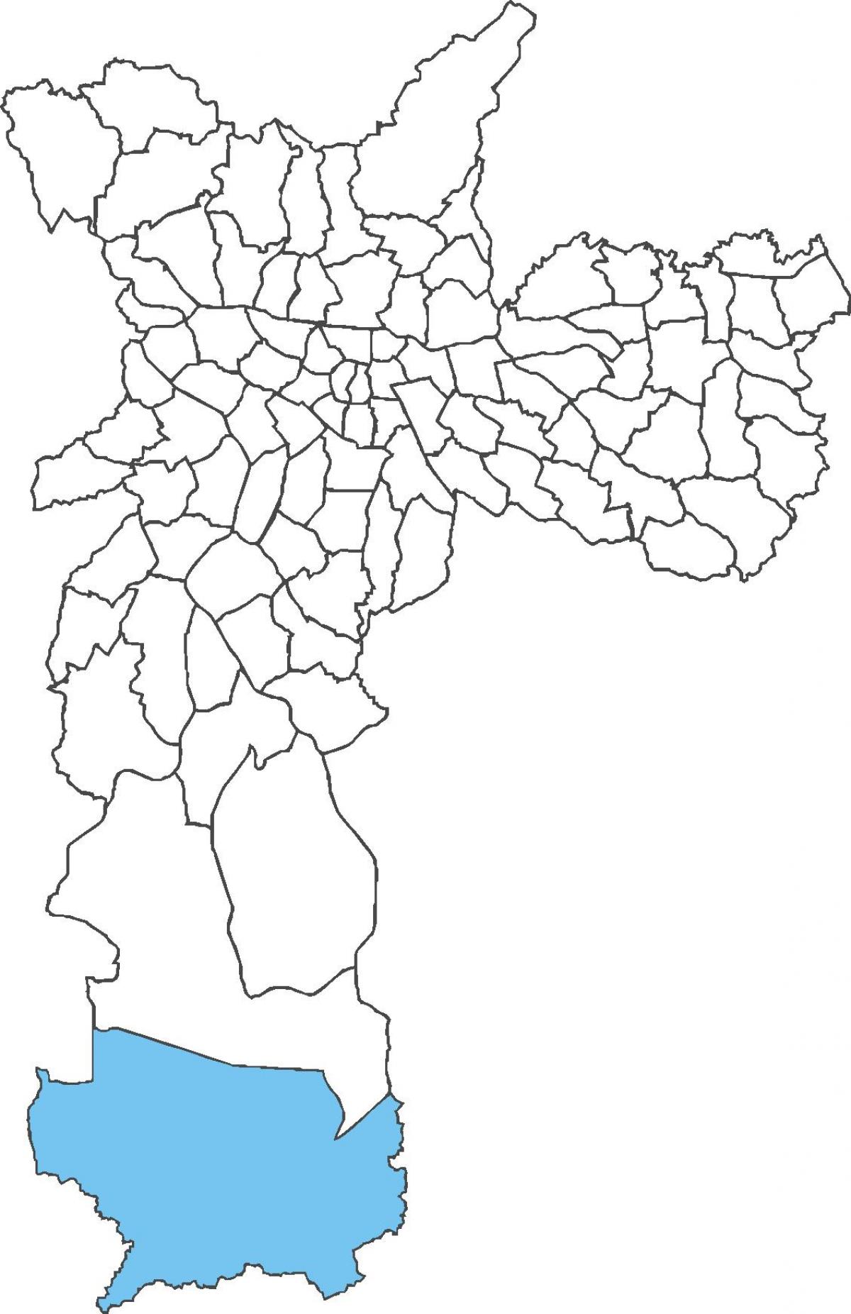 Karte von Bezirk Marsilac