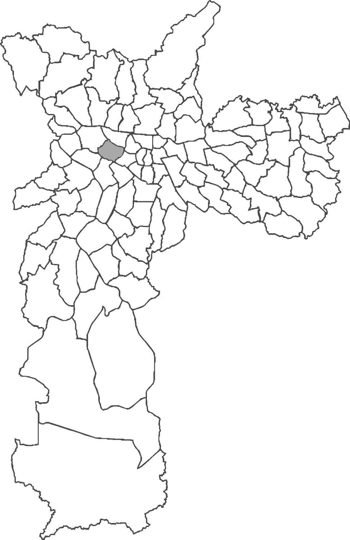 Karte von Bezirk Perdizes