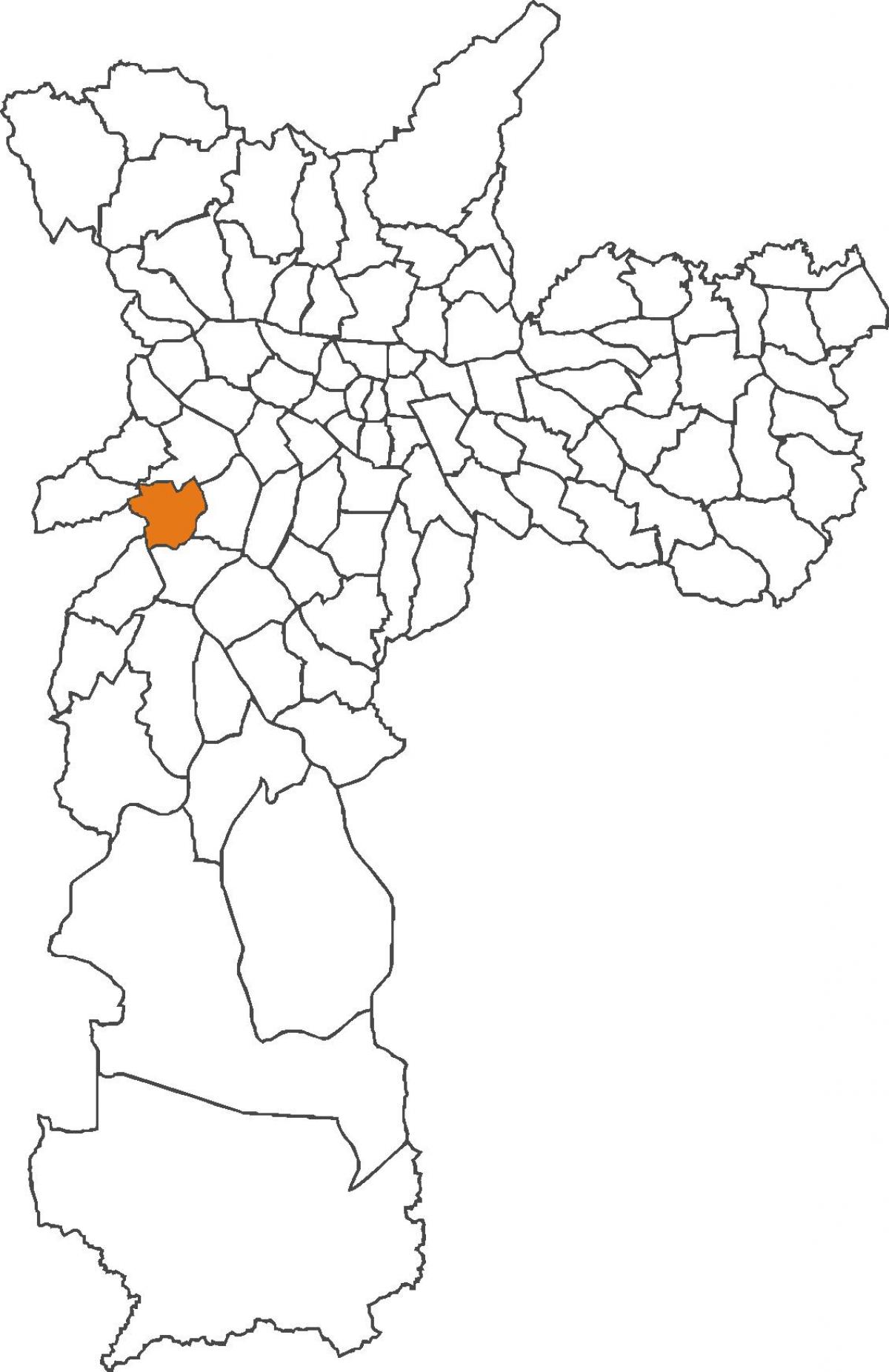 Karte von Vila Sônia Bezirk