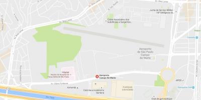 Karte von Campo de Marte airport