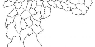 Karte von Pinheiros Bezirk
