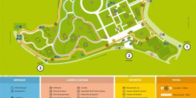 Karte von Villa-Lobos park