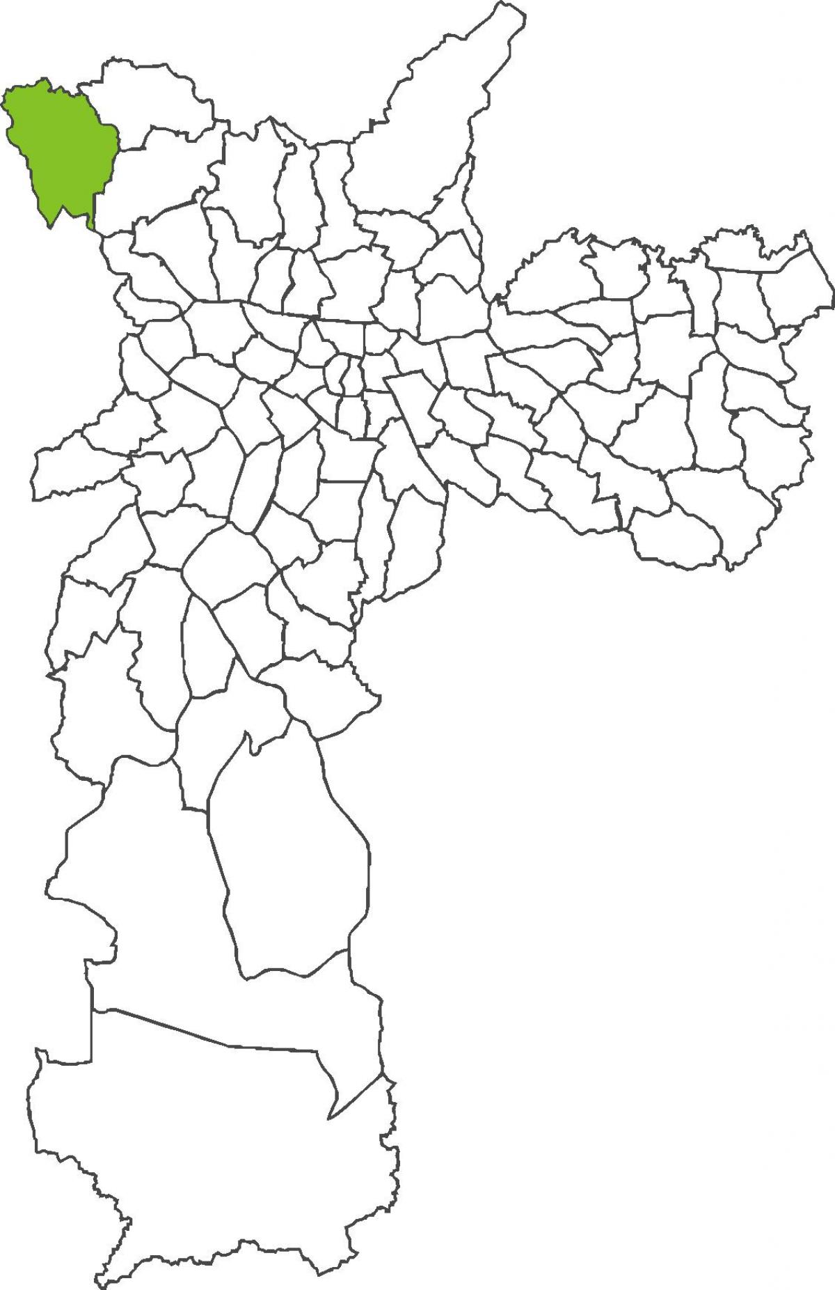 Karte von Anhangüera Bezirk