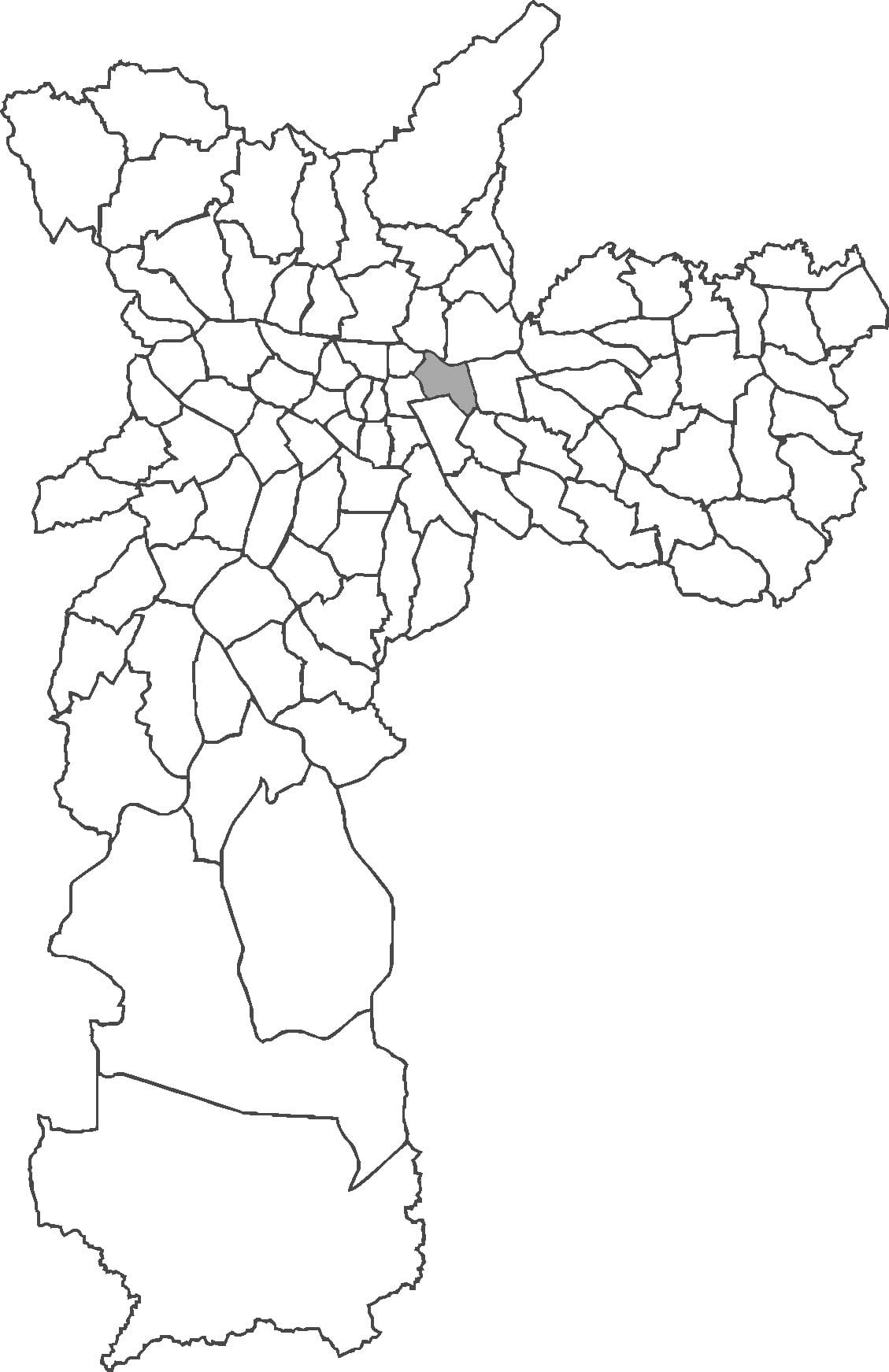 Karte von Belém-Viertel