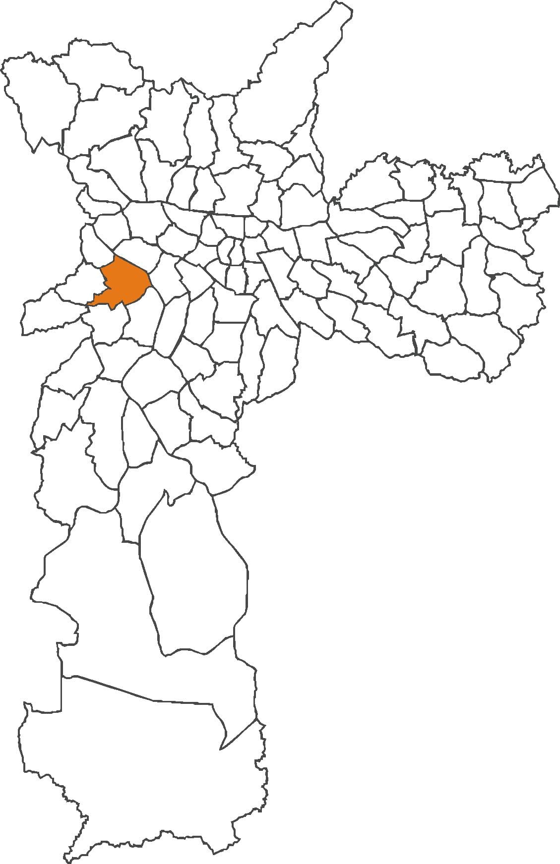 Karte von Stadtteil Butantã