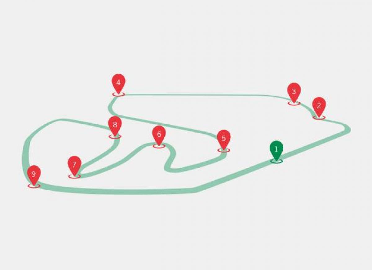 Karte von F1 GP Brasilien