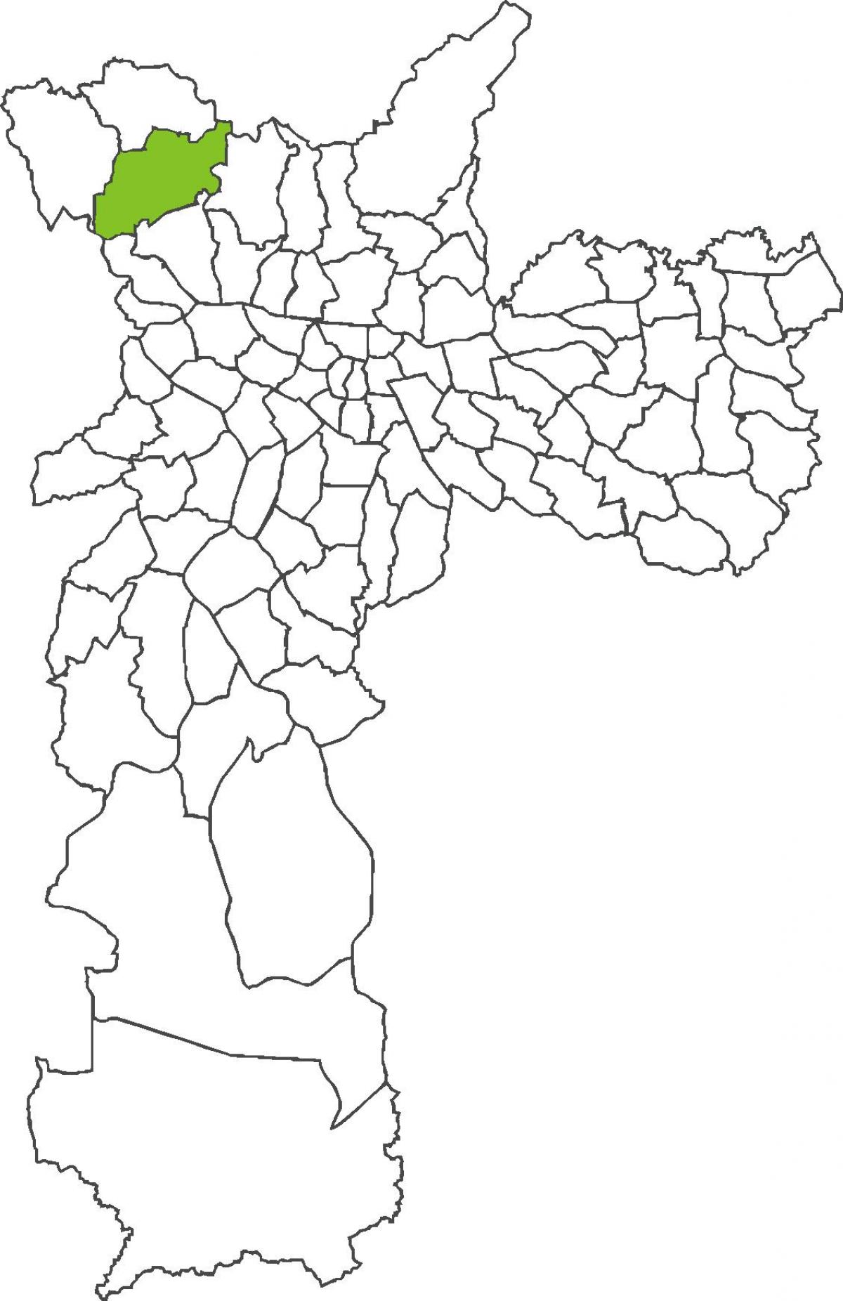Karte von Jaraguá Bezirk