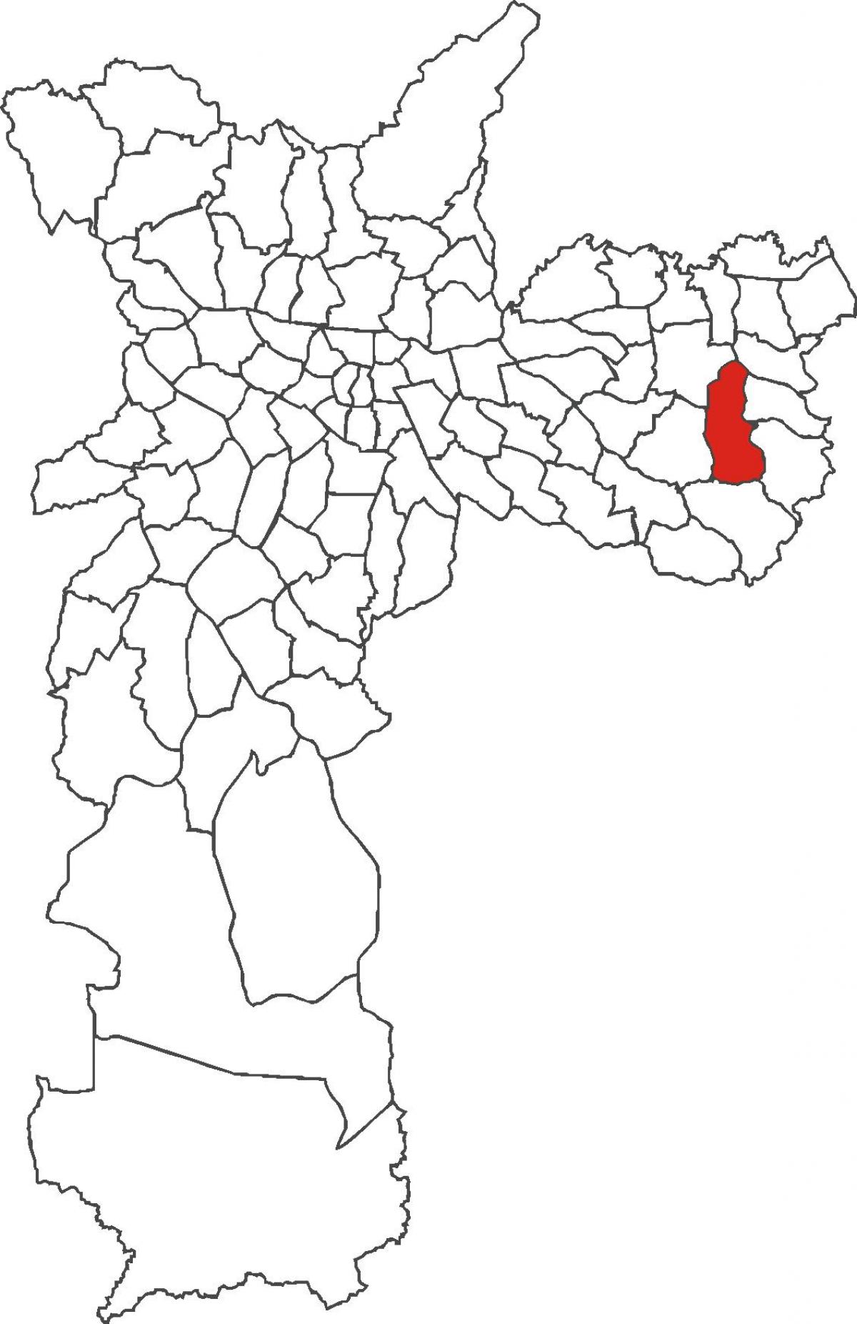 Karte von José Bonifácio Bezirk