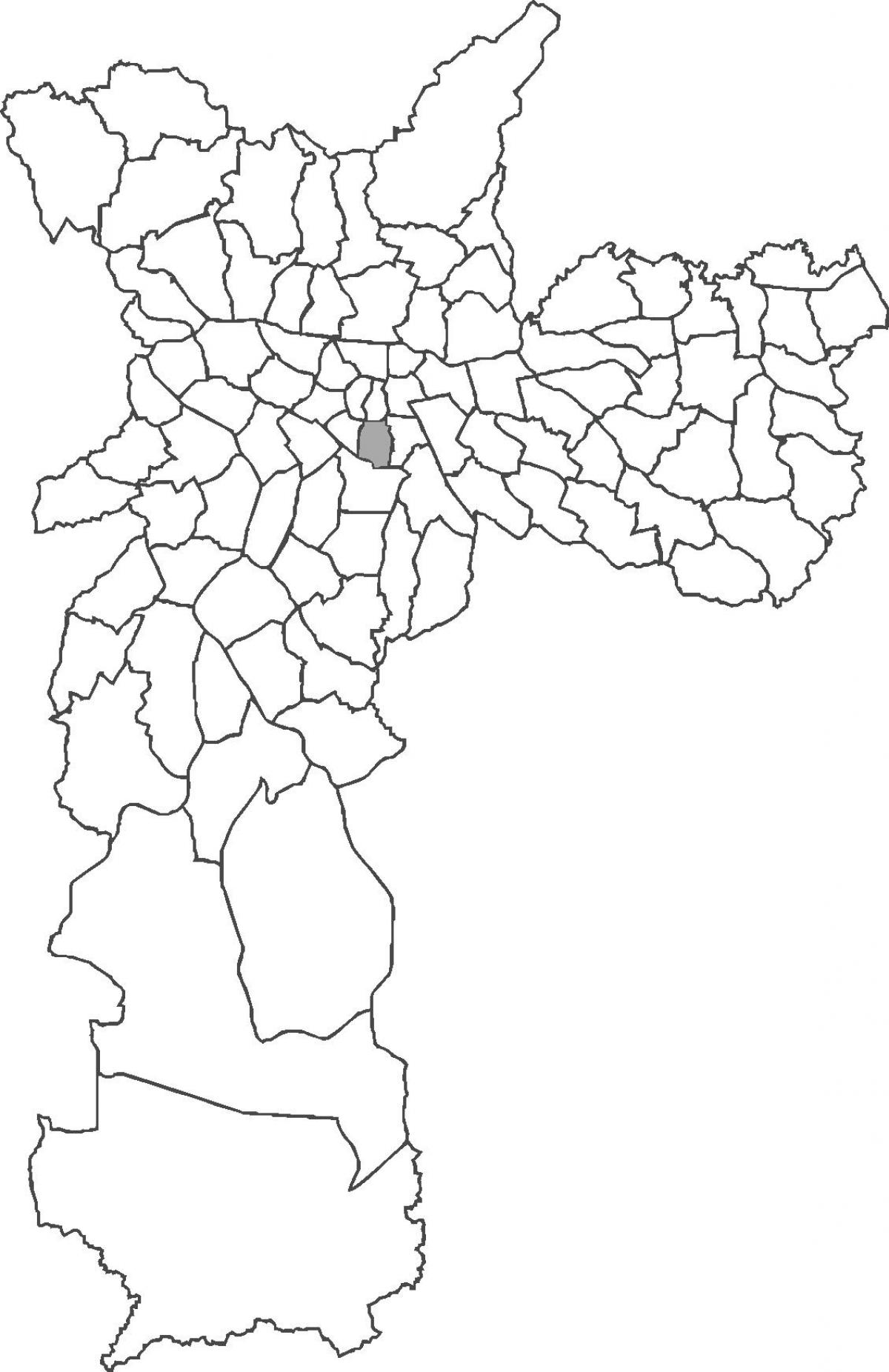 Karte von Liberdade district