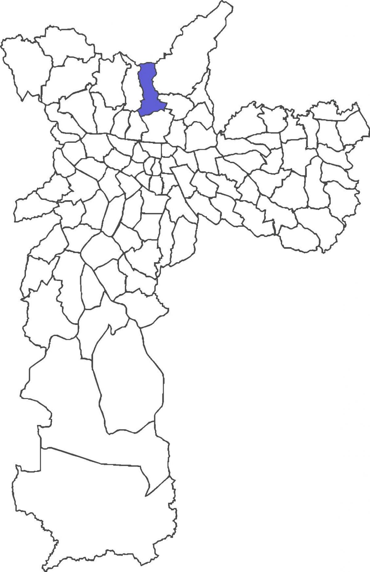 Karte von Bezirk Mandaqui