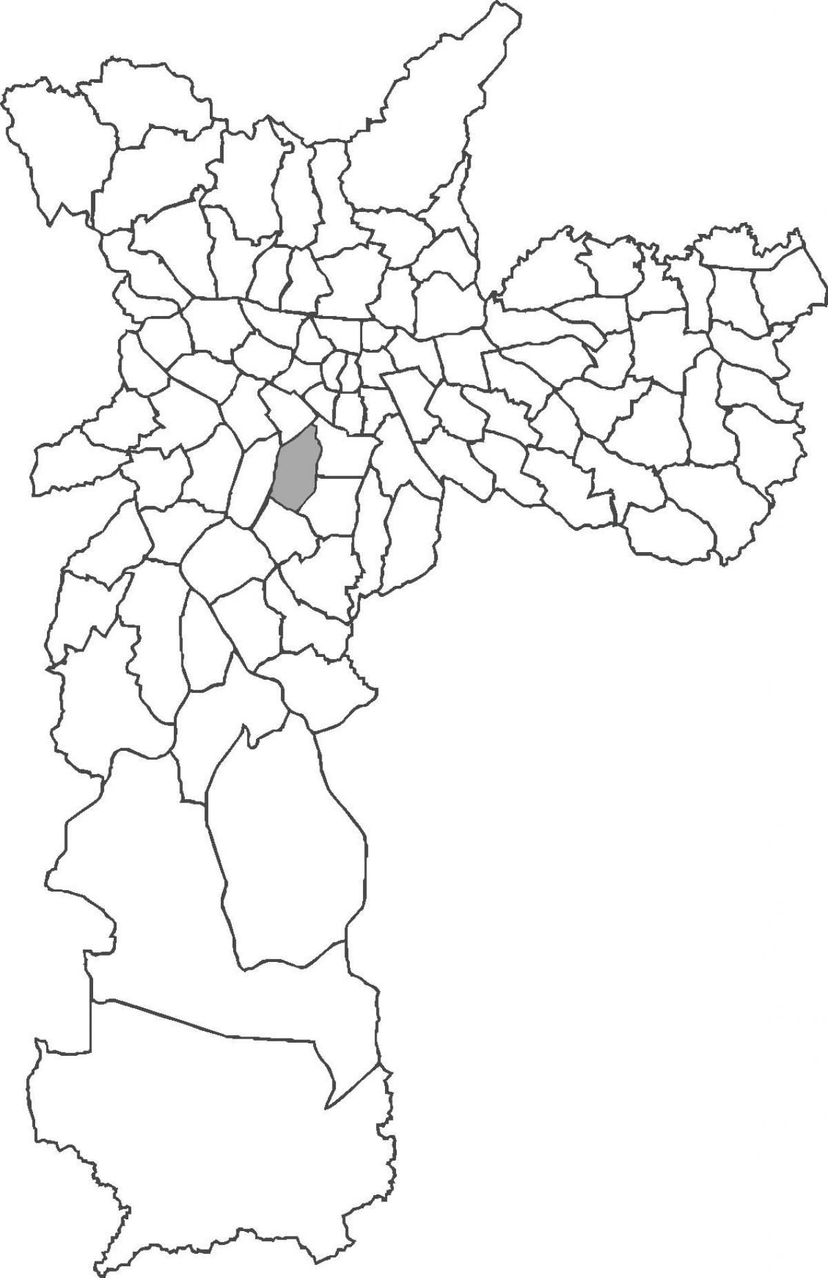 Karte von Moema-Viertel