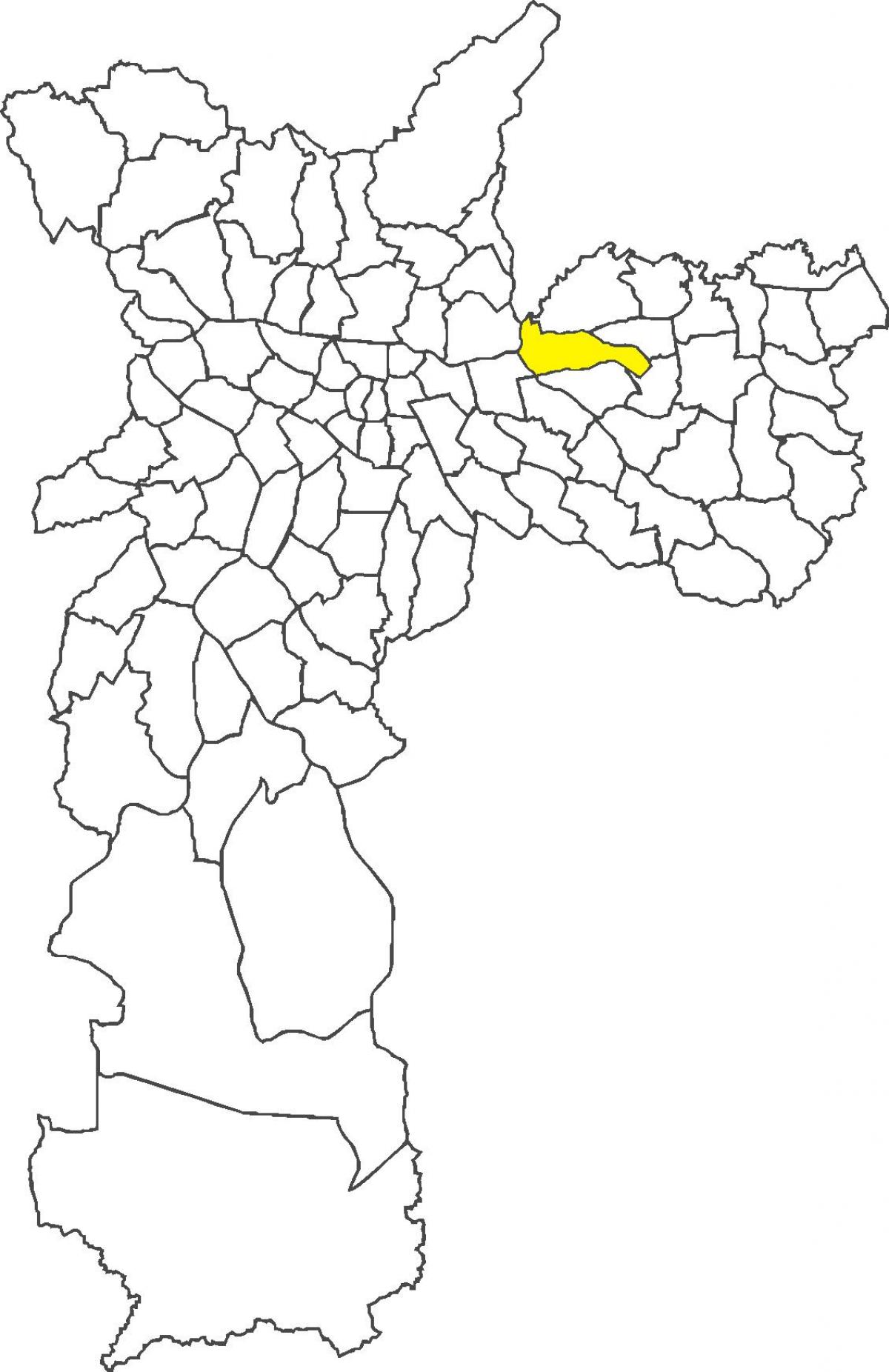 Karte von Penha Bezirk