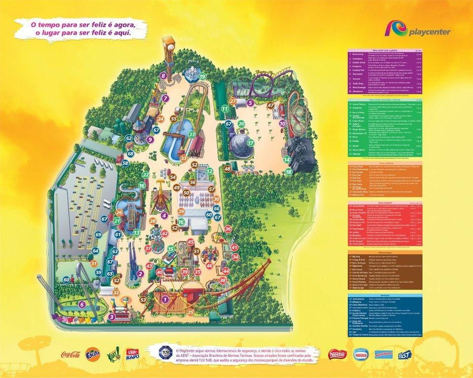 Karte von PlayCenter São Paulo