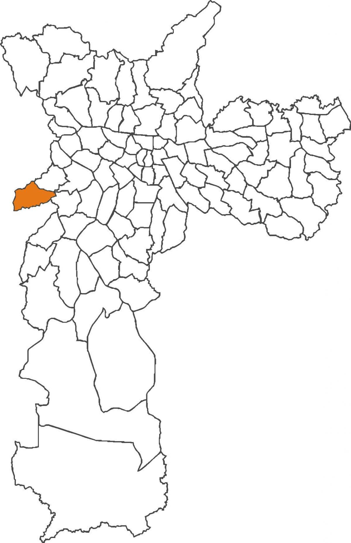 Karte von Raposo Tavares Bezirk