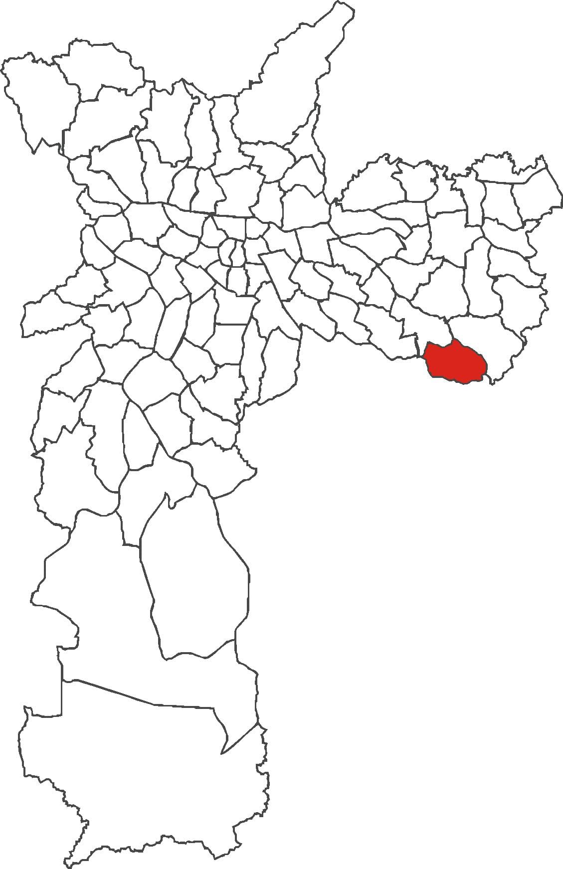 Karte von São Rafael, Castelo Bezirk