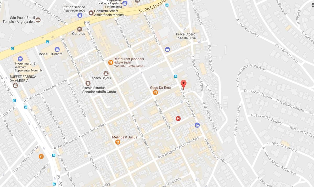 Karte von Socorro São Paulo
