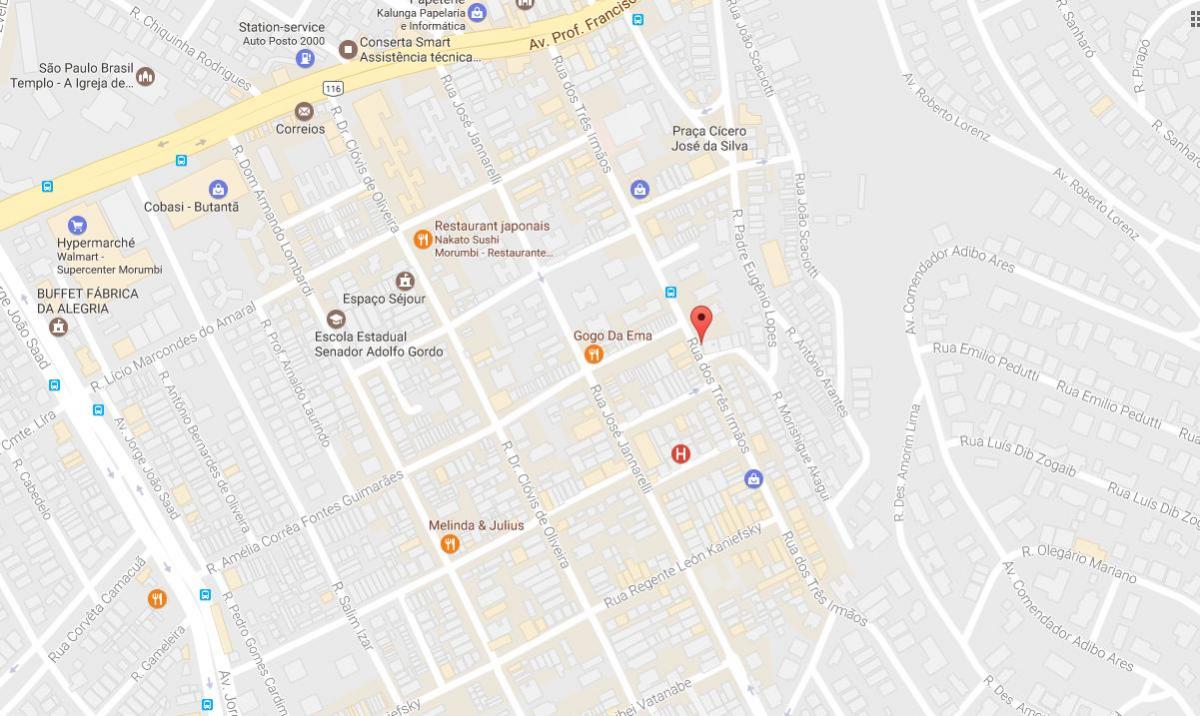 Karte von Socorro São Paulo