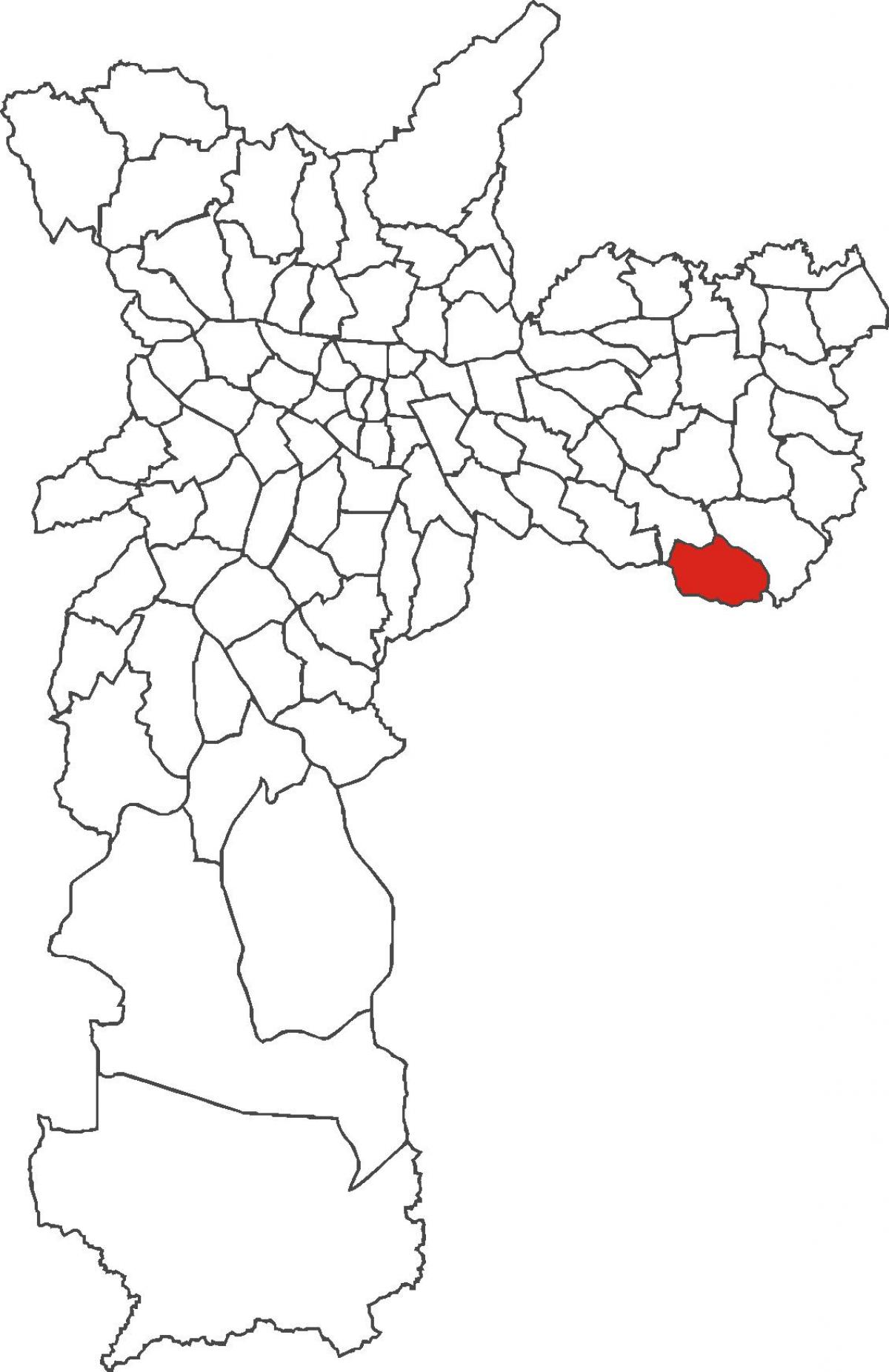 Karte von São Rafael, Castelo Bezirk