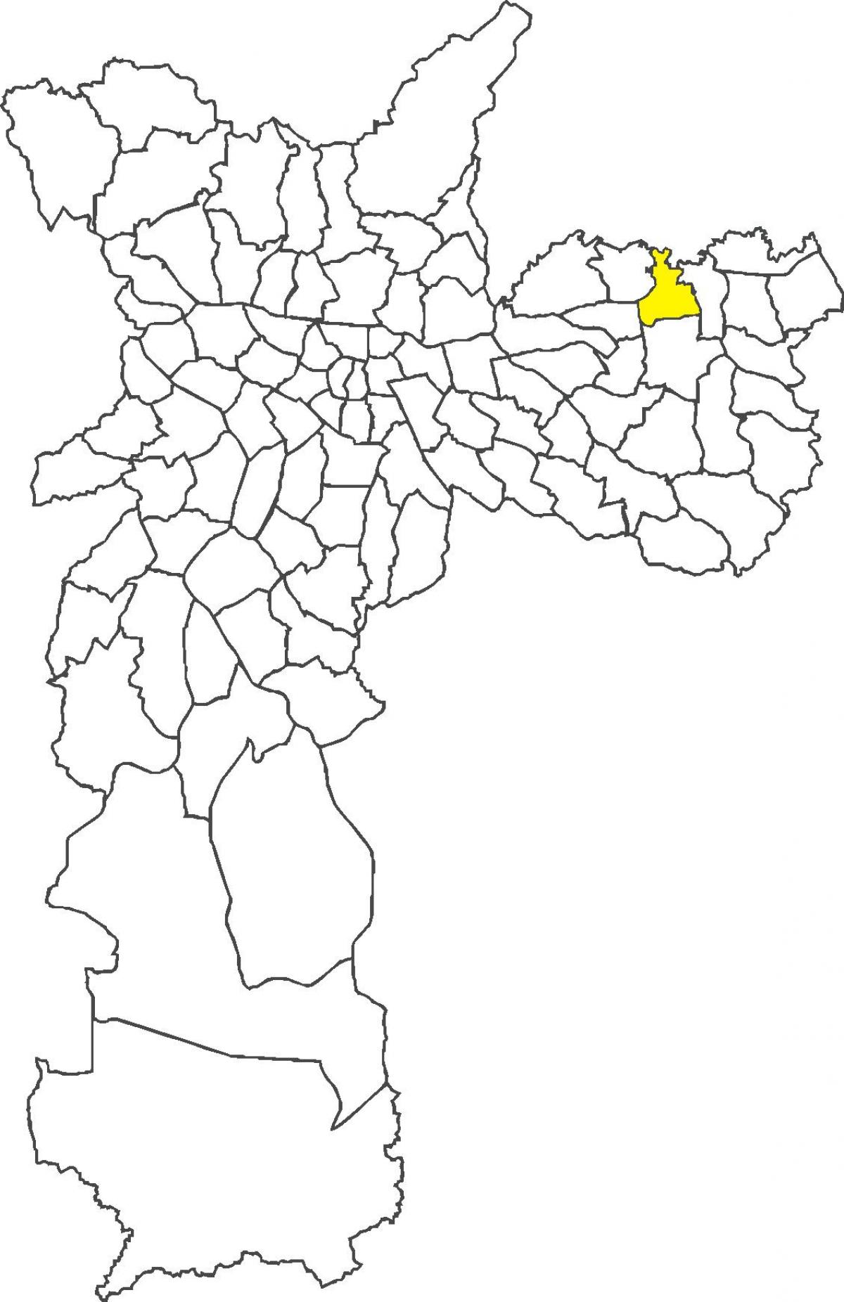 Karte von Vila Jacuí Bezirk