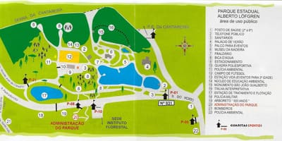 Karte von Alberto Löfgren park