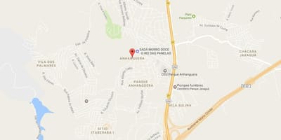 Karte von Anhangüera São Paulo