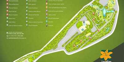 Karte von Botanischer Garten Jundiaí