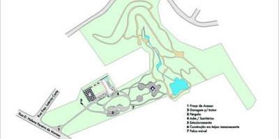 Karte von Burle Marx park