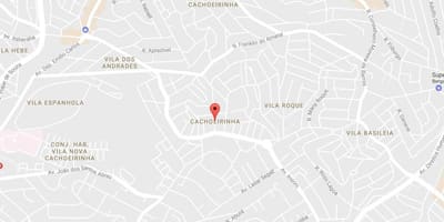 Karte von Cachoeirinha São Paulo