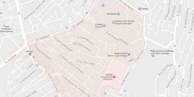 Karte von Campo Grande São Paulo