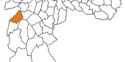 Karte von Campo Limpo Bezirk
