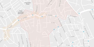 Karte von Cangaíba São Paulo