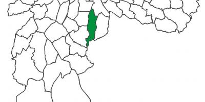 Karte von Bezirk Cursino