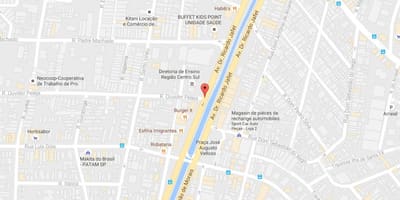 Karte von Cursino São Paulo