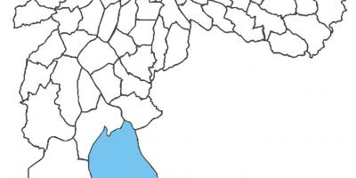 Karte von Stadtteil Grajaú