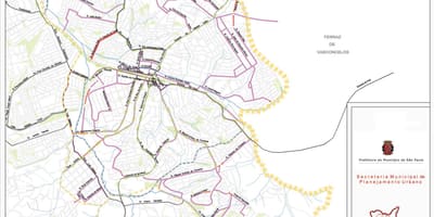 Karte von Guaianases São Paulo - Straßen