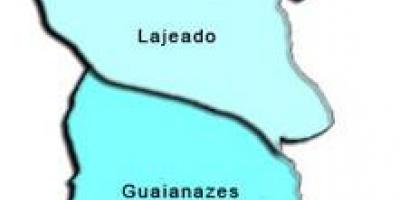 Karte von Guaianases sub-Präfektur