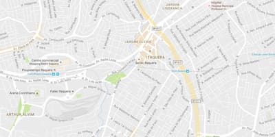 Karte von Itaquera São Paulo