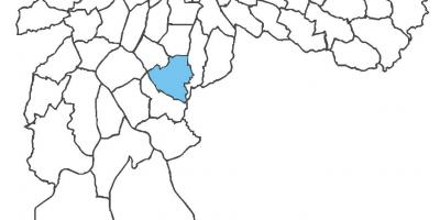 Karte von Jabaquara Bezirk