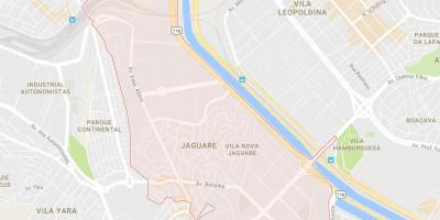 Karte von Jaguaré São Paulo
