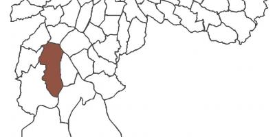 Karte von Jardim São Luís Bezirk