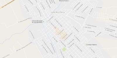 Karte von José Bonifácio São Paulo