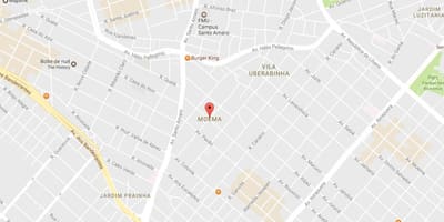 Karte von São Paulo Moema
