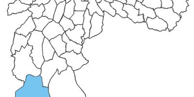 Karte von Stadtteil Parelheiros
