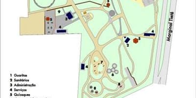 Karte von Piqueri São Paulo Park