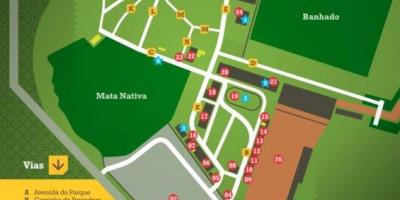 Karte von Rodeio São Paulo park