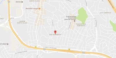 Karte von São Domingos São Paulo