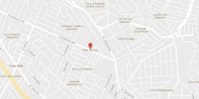 Karte von São Lucas, São Paulo