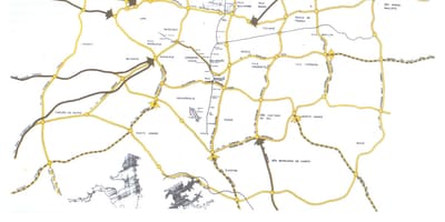Karte von São Paulo-express-lanes
