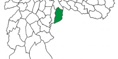 Karte von Bezirk Sacomã